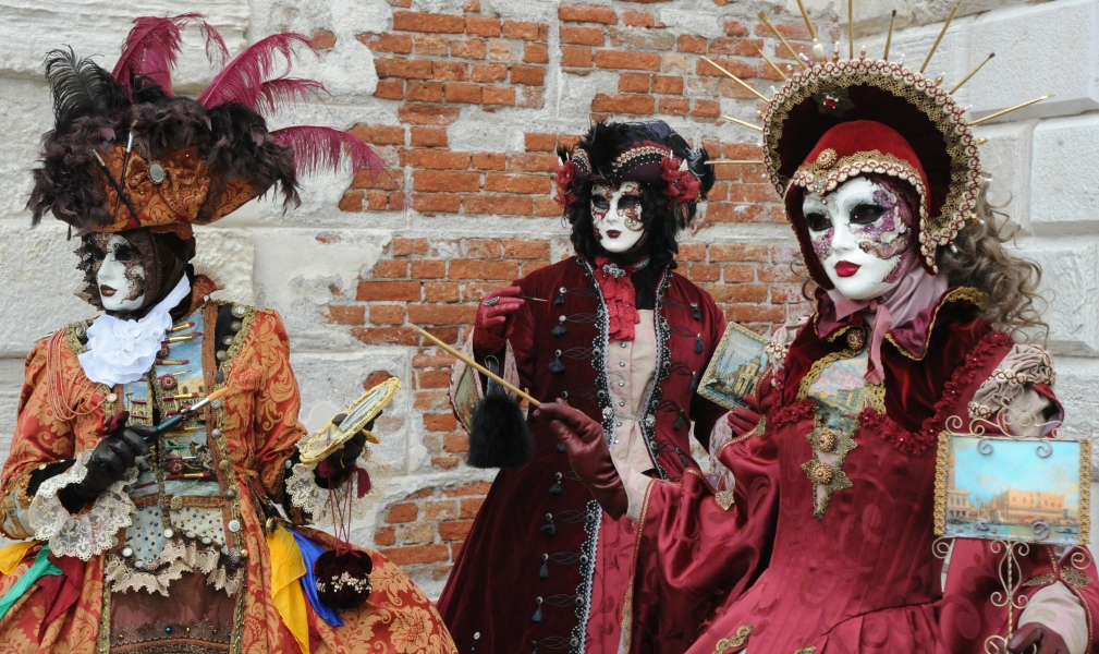 15Carnaval de Venise 2017 (Costumées autour de l'Eglise N.D. de la Salute)