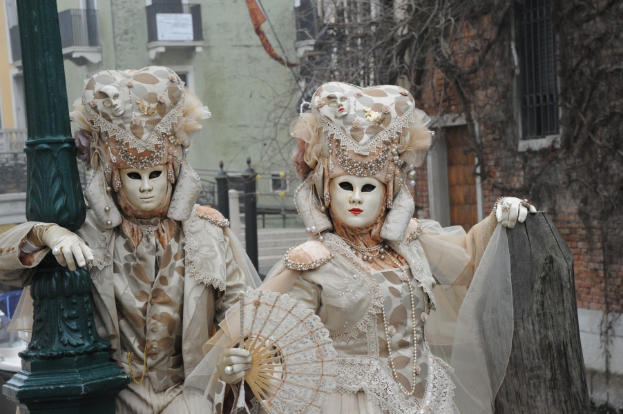 3 Carnaval de Venise 2017 (Costumées autour de l'Eglise N.D. de la Salute)