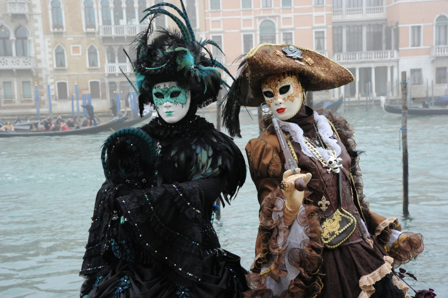 5 Carnaval de Venise 2017 (Costumées autour de l'Eglise N.D. de la Salute)