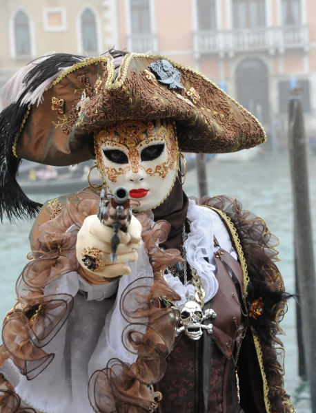 6 Carnaval de Venise 2017 (Costumés autour de l'Eglise de la Salute)