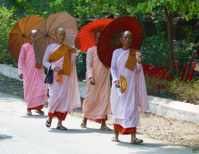 Déplacement de Nonnes à Mrauk-u