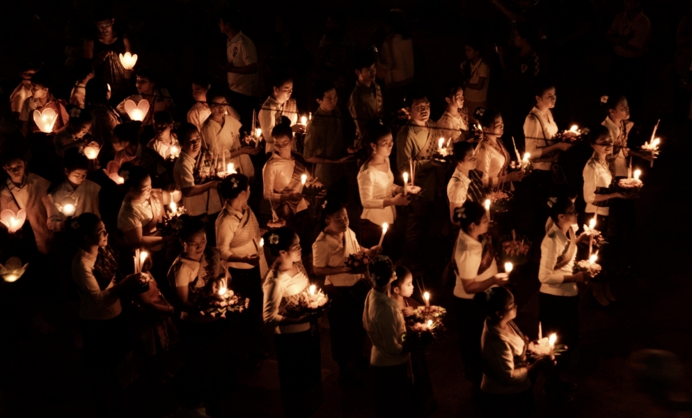 DEFILE LORS DE LA FETE DES LUMIERES A LUANG-PRABANG Octobre 2017 (18)
