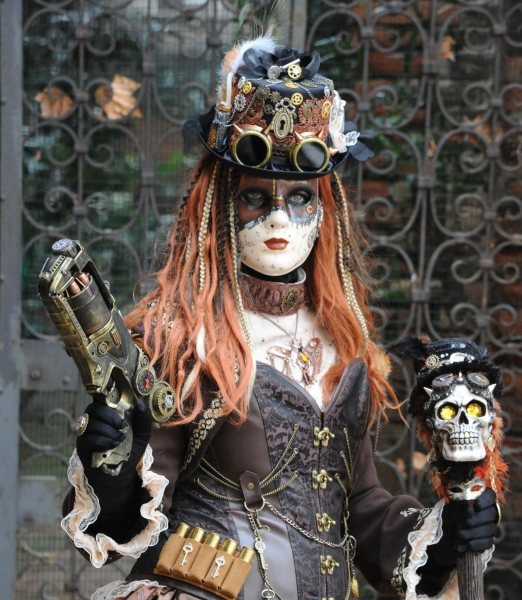 2 Carnaval de Venise 2017 (Costumée autour de l'Eglise N.D.de la Salute)